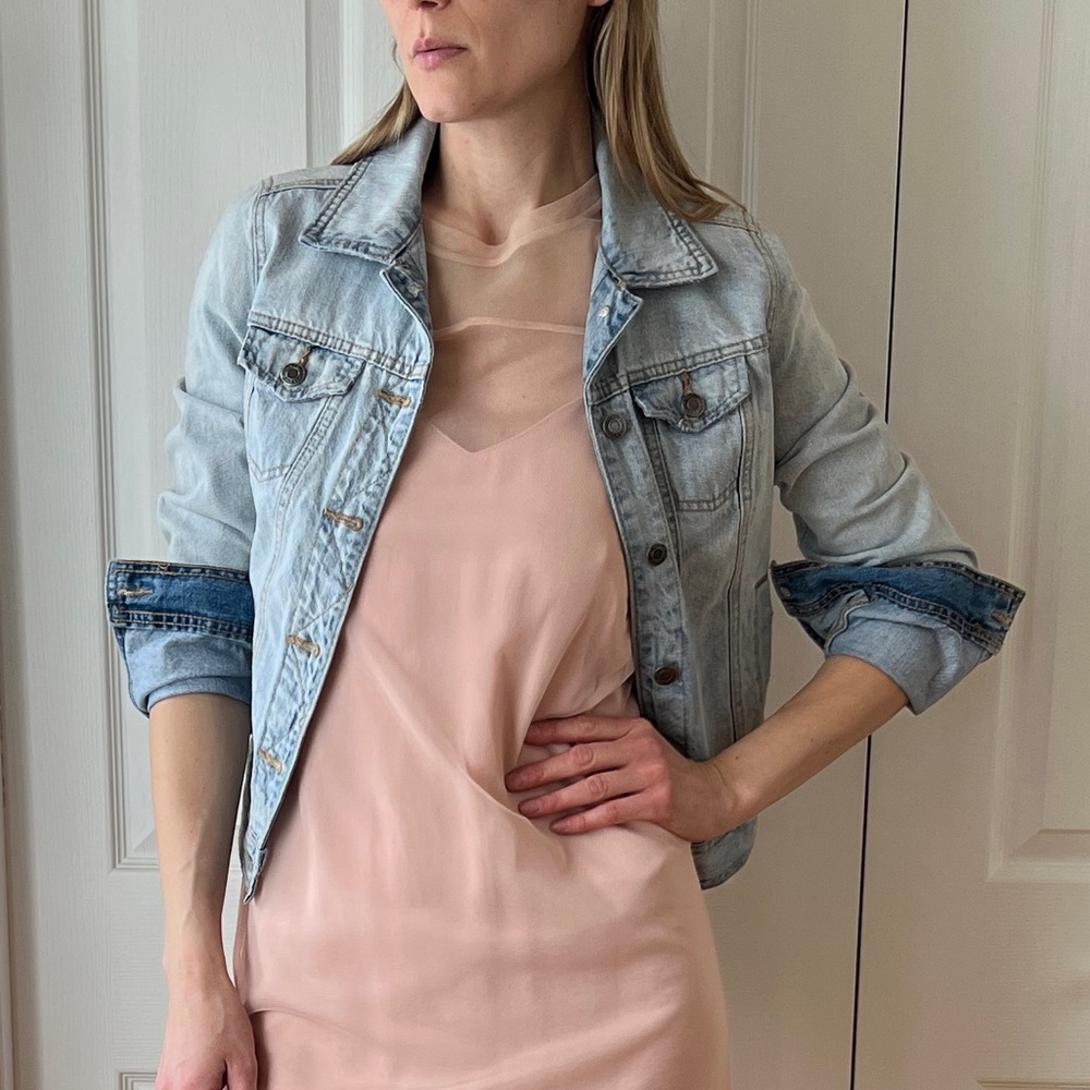 MOSSIMO Supply CO. Light Wash Denim Jacket